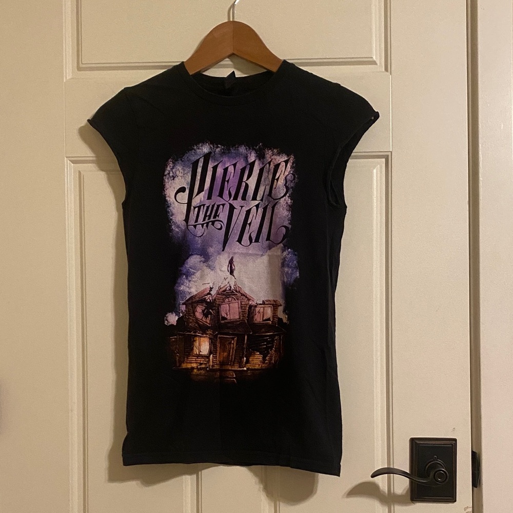 Black 'Pierce The Veil' Graphic Kids Tee
